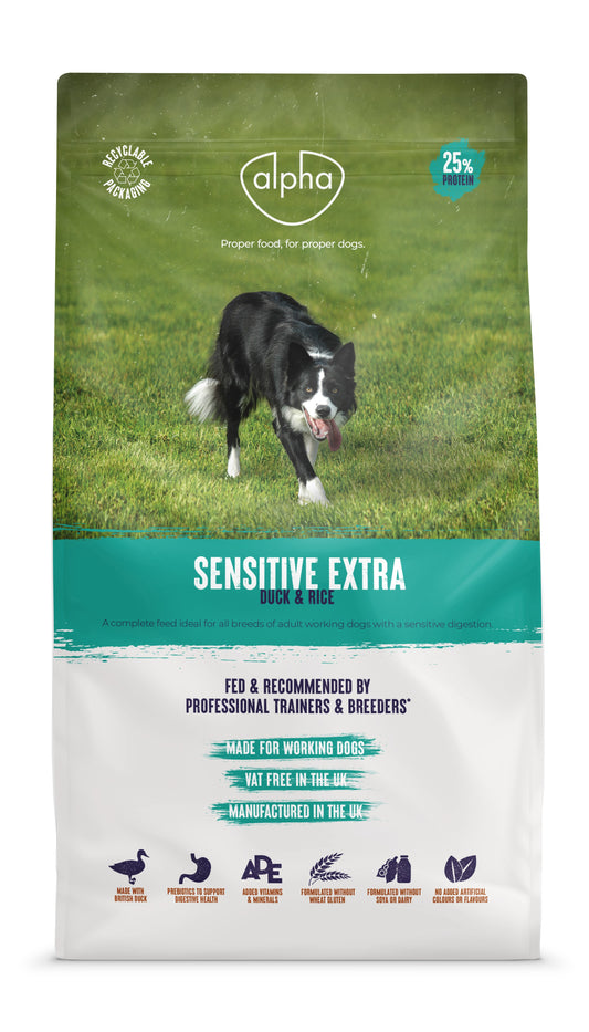 Alpha Sensitive Extra Duck & Rice 15 kg