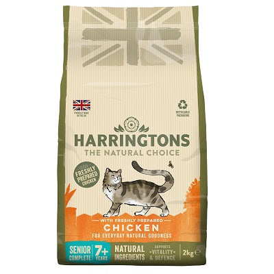 Harringtons Cat Senior Chicken 4x2kg