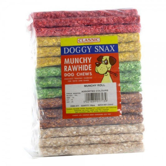 Classic Munchy Rolls Ass Colours 50x6"