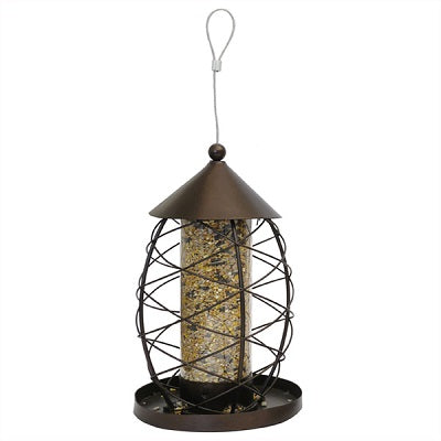 Rosewood Antique Lantern Seed Feeder