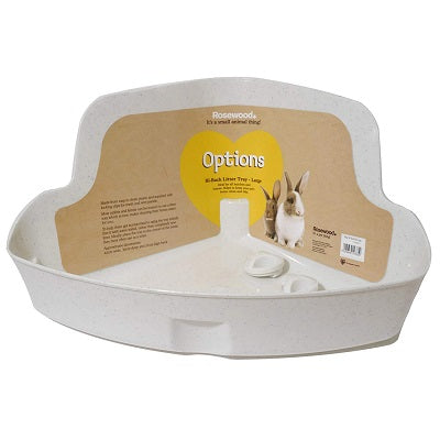 Rosewood Options Corner Litter Tray