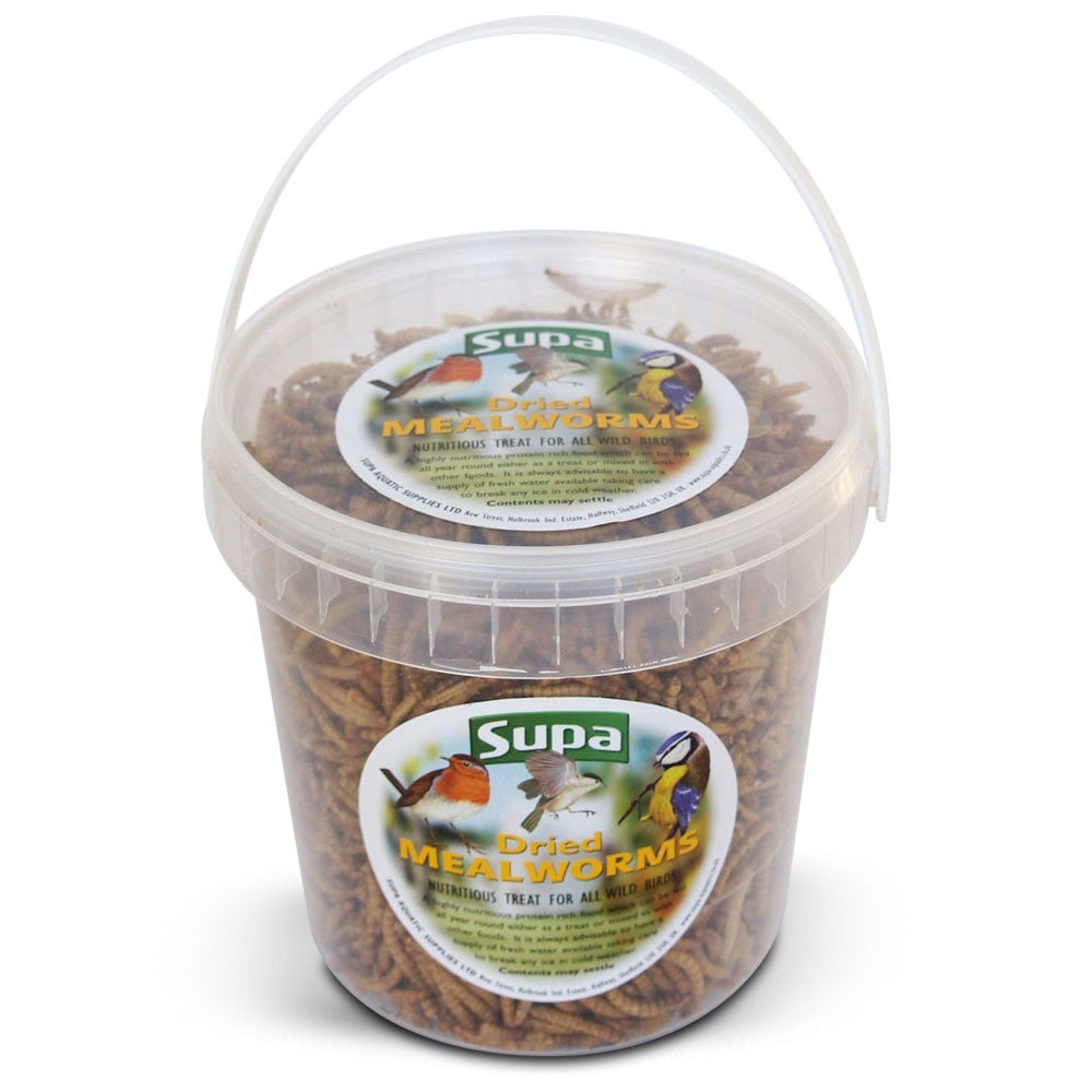 Supa Dried Mealworms 4x500ml