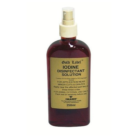 Gold Label Iodine Spray 250 ml