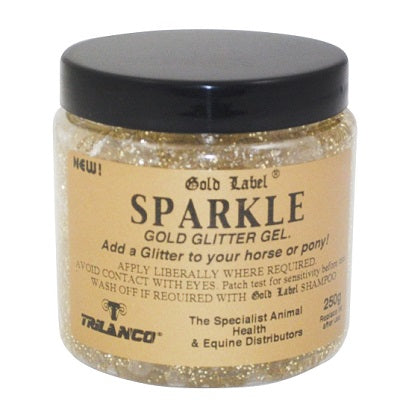 Gold Label Glitter Gel Gold 250 g