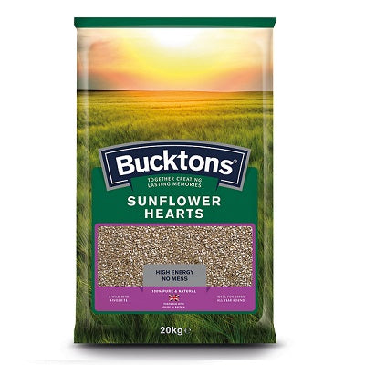 Bucktons Hulled Sunflower Hearts 20 kg