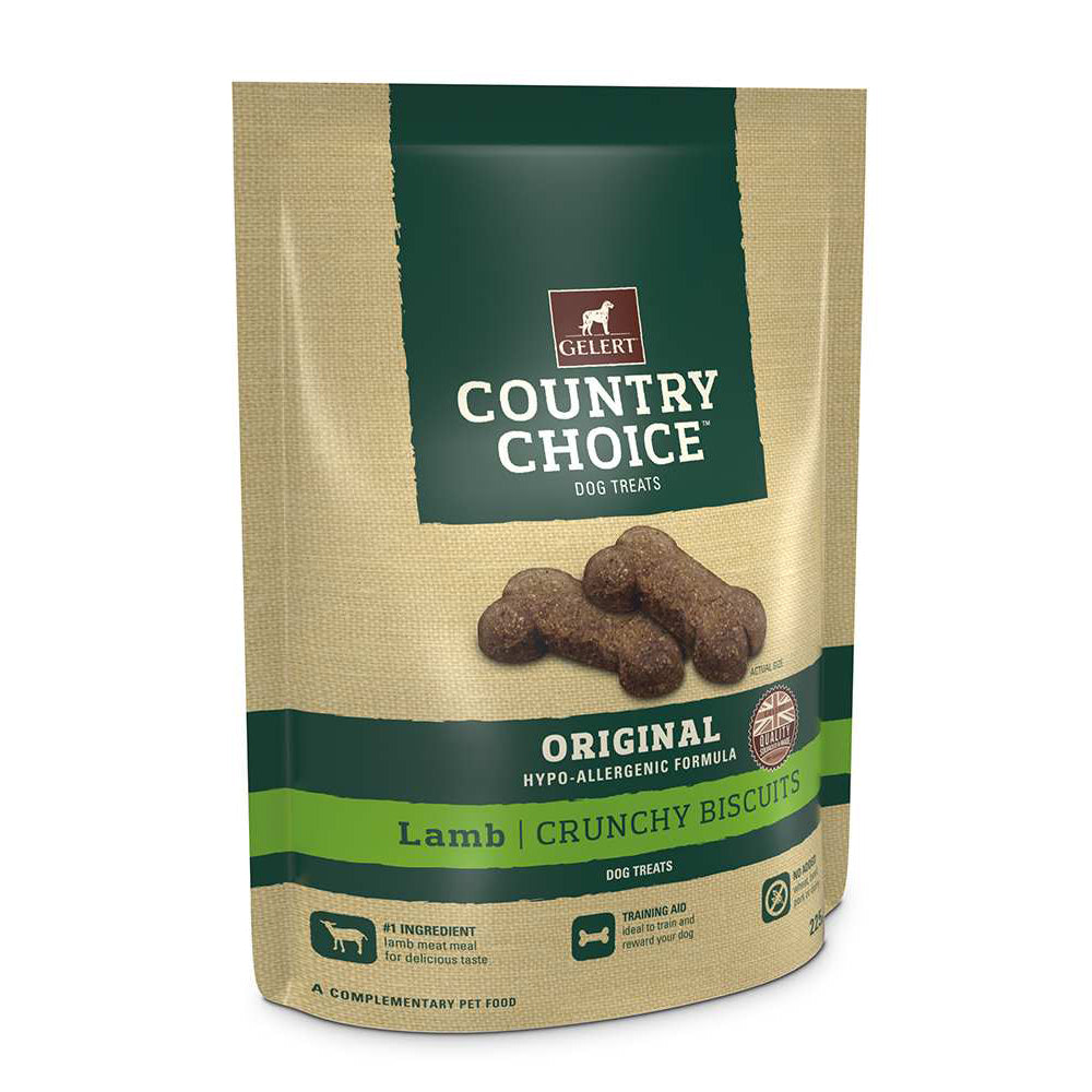 Gelert C Choice Dog Treats Lamb 225 g