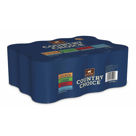 Gelert C Choice Cat Mix CIJ 12x400g Tray