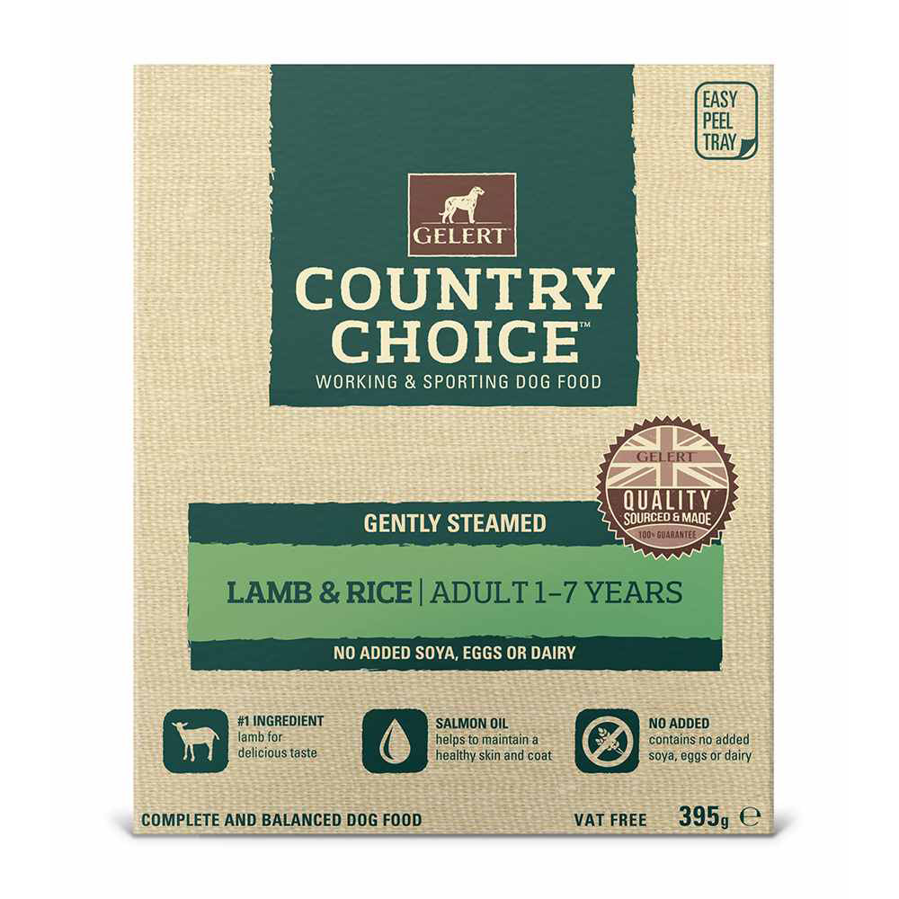 Gelert C Choice Tray Lamb 10x395g Tray