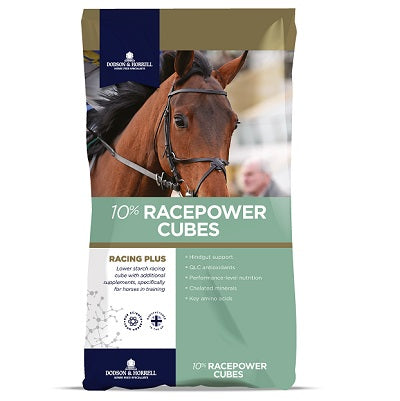 D & H Racepower Cubes 10% 25 kg