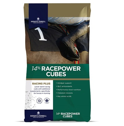 D & H Racepower 14% Cubes 25 kg