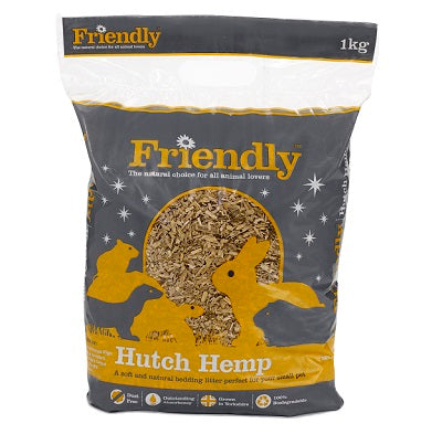 Small Friendly Hutch Hemp 4x1kg