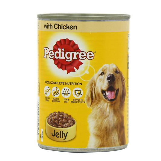 Pedigree Tins Chicken CIJ 12x385g Tray