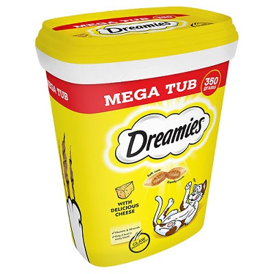 Dreamies Cheese Mega Tub 2x350g