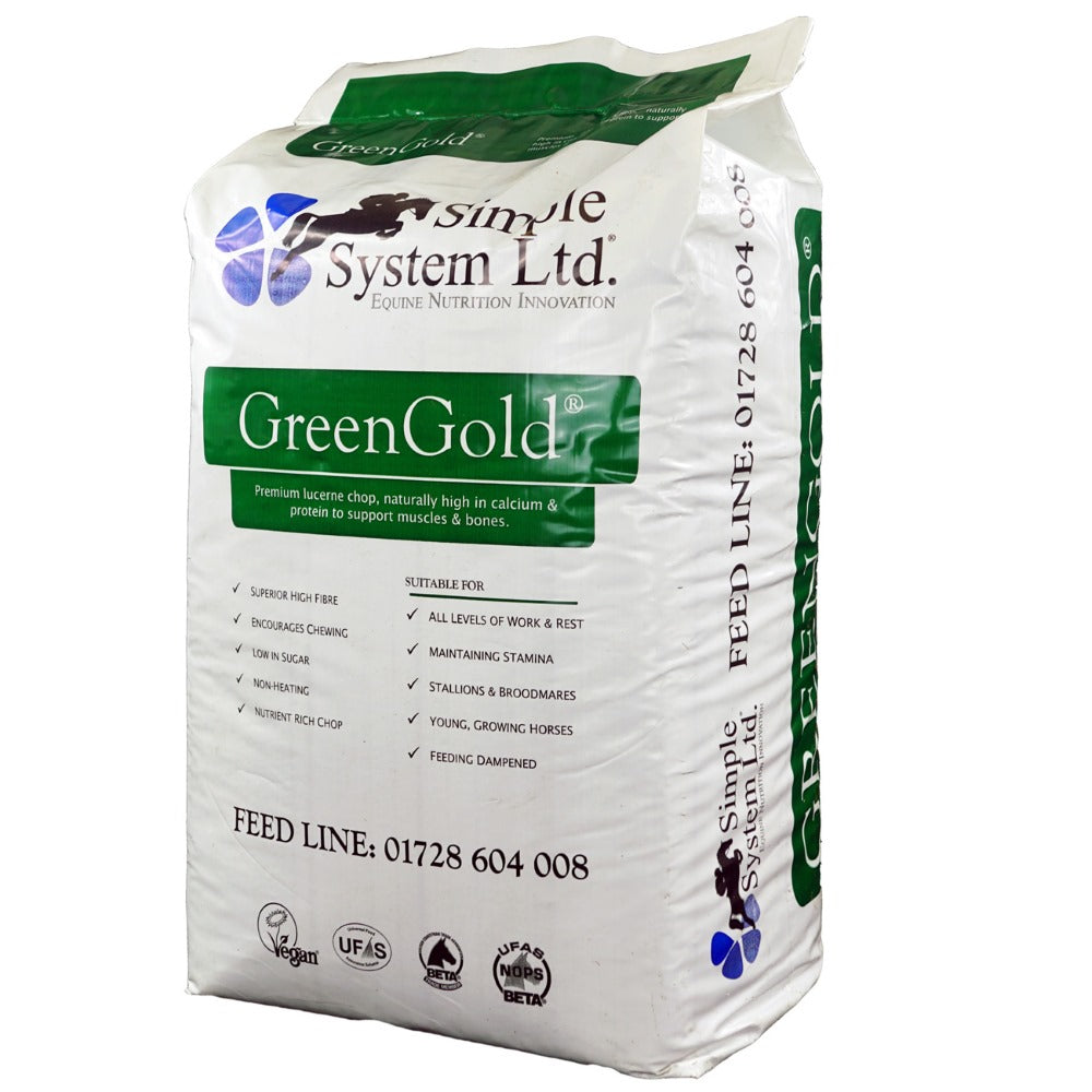 Simple System Green Gold Lucerne 15 kg