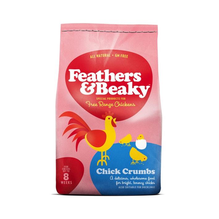 Feathers & Beaky Chick Crumbs 4 kg