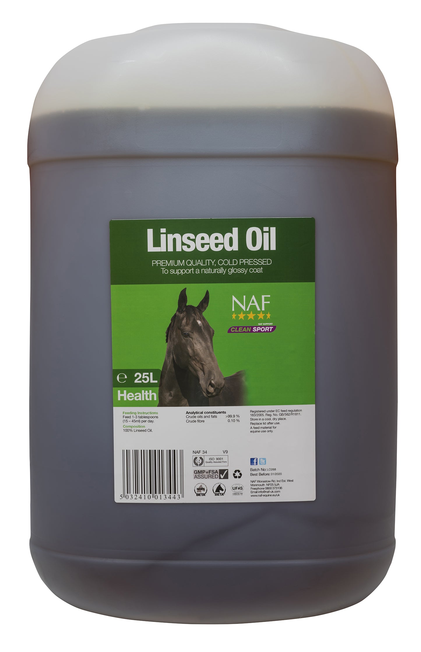 NAF Linseed Oil 25 L