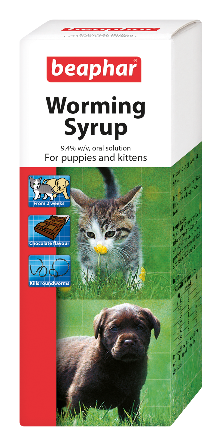 Beaphar Worming Syrup PupKit 45mlx6