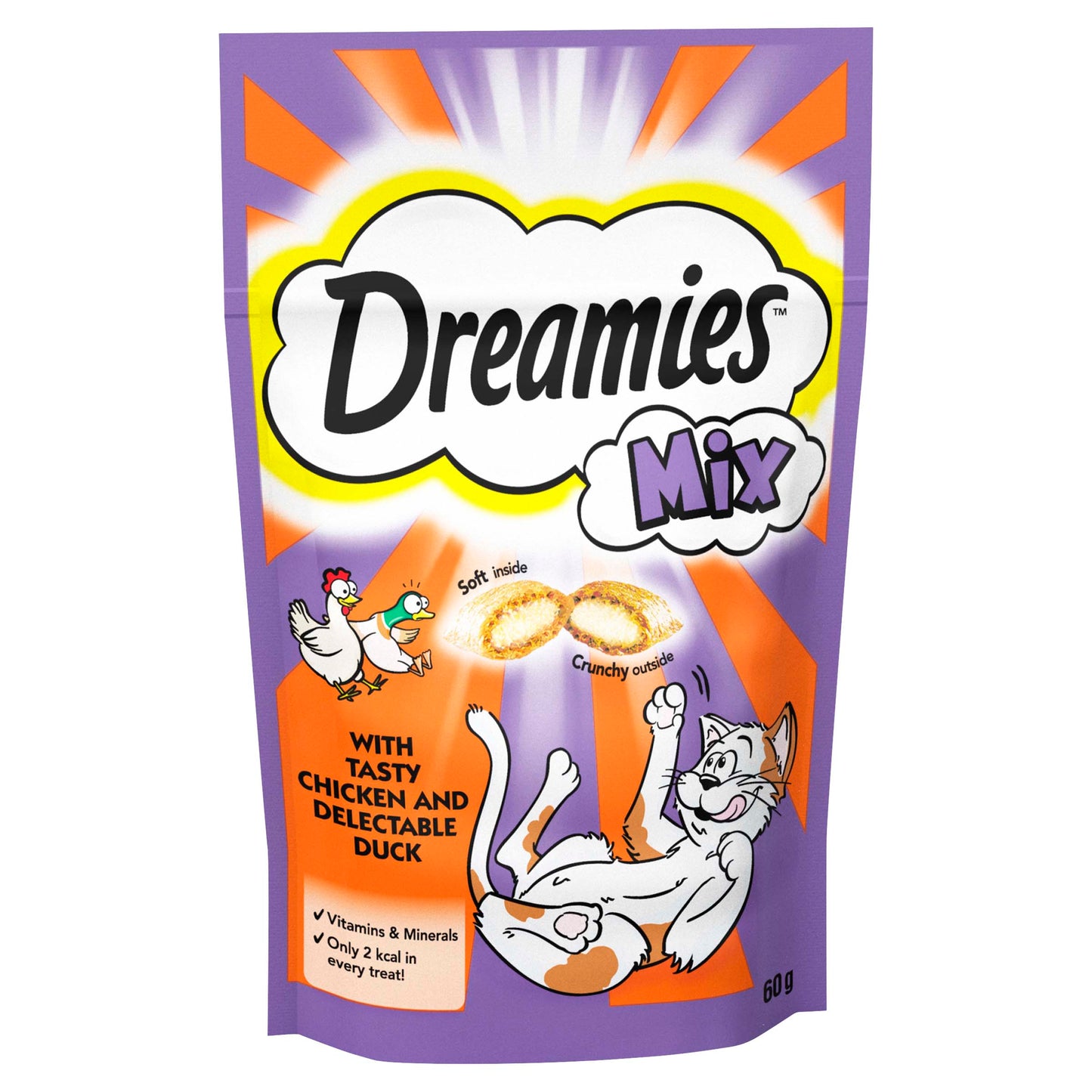 Dreamies Mix Chicken & Duck 8x60g