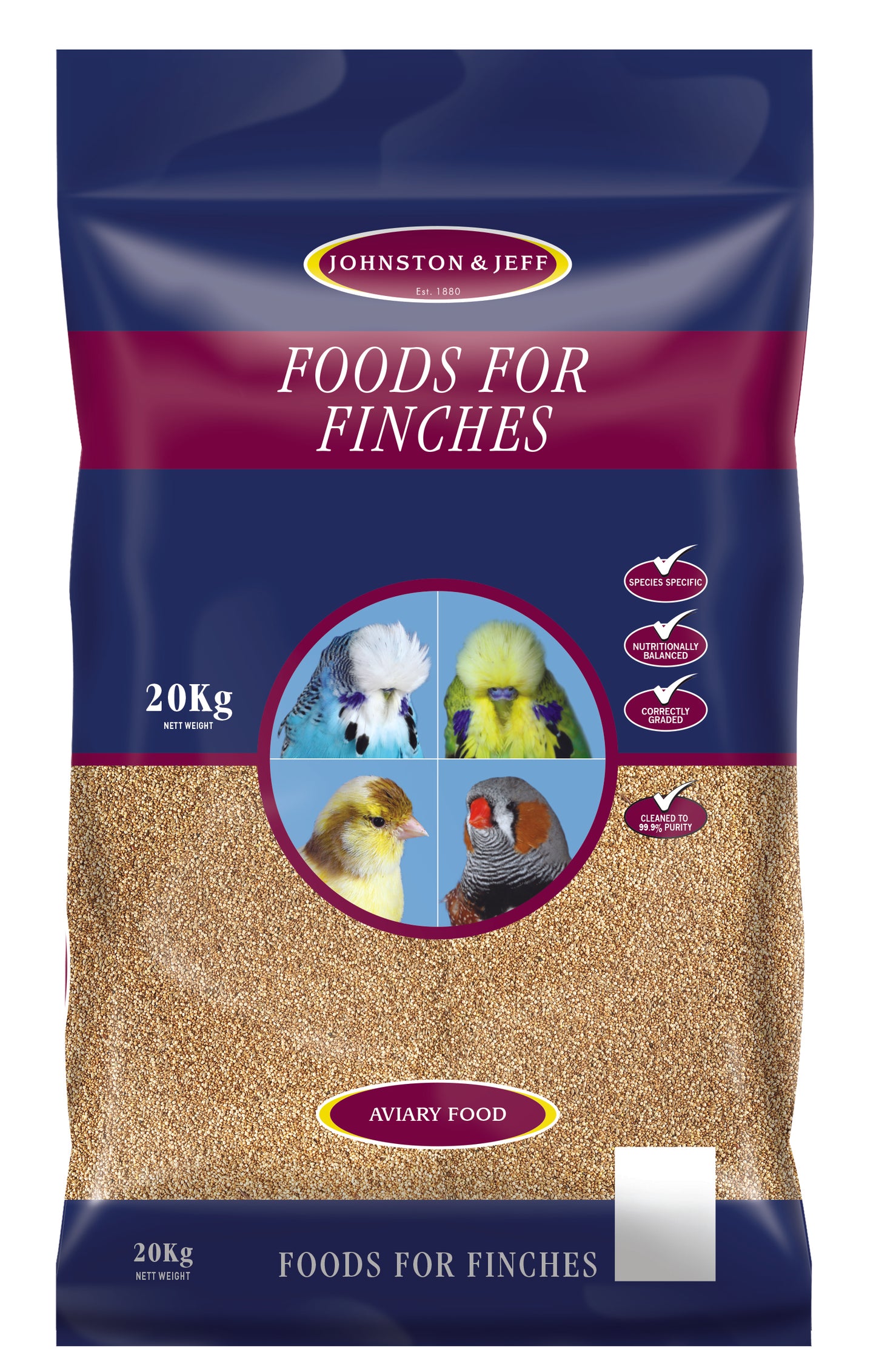 JJ ABZ Finch Seed 20 kg