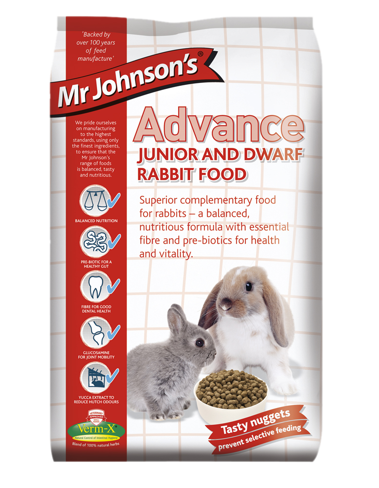 Mr Johnsons Advance Jr&Dwf Rabbit 1.5 kg