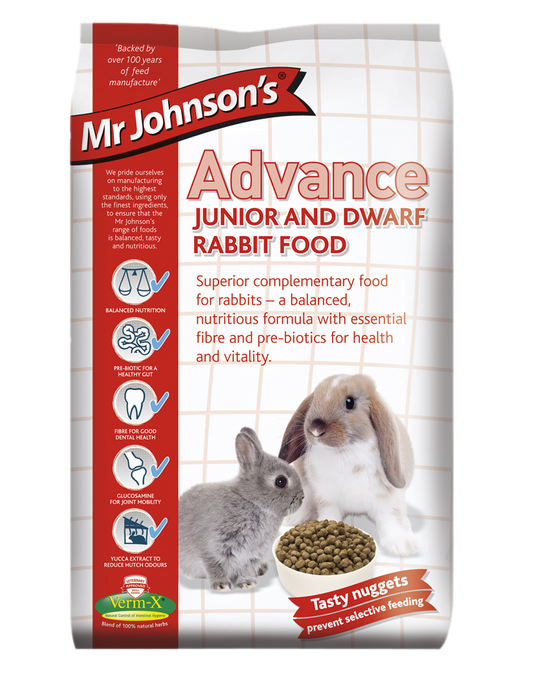 Mr Johnsons Advance Jr&Dwf Rabbit 1.5 kg