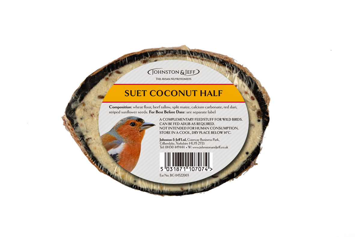 JJ Suet Coconut Half Plain x30