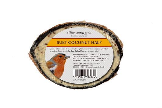 JJ Suet Coconut Half Plain x30