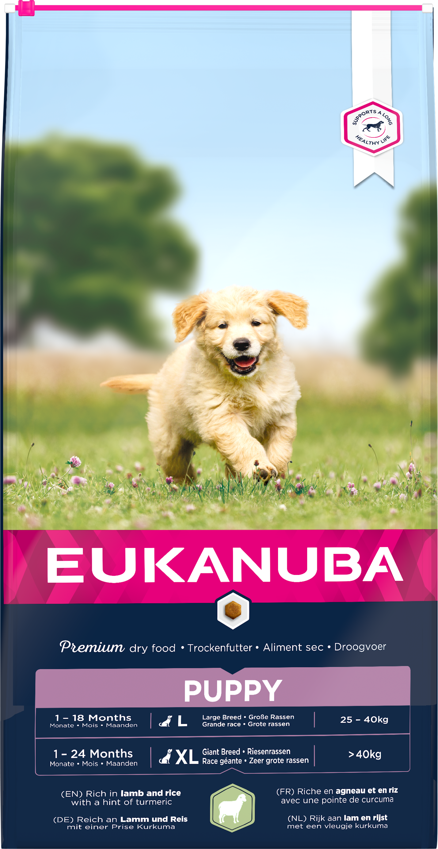 Eukanuba Puppy/Junior L Lamb 12 kg