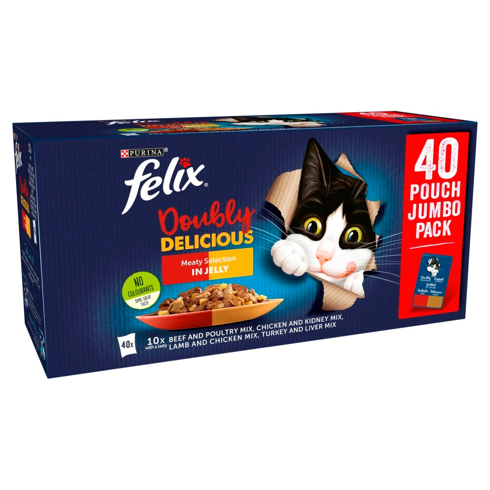 Felix Pch AGAIL Dbly Dl Meat 40x100g