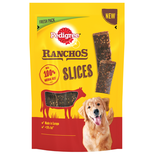 Pedigree Ranchos Slices Beef 8x60g