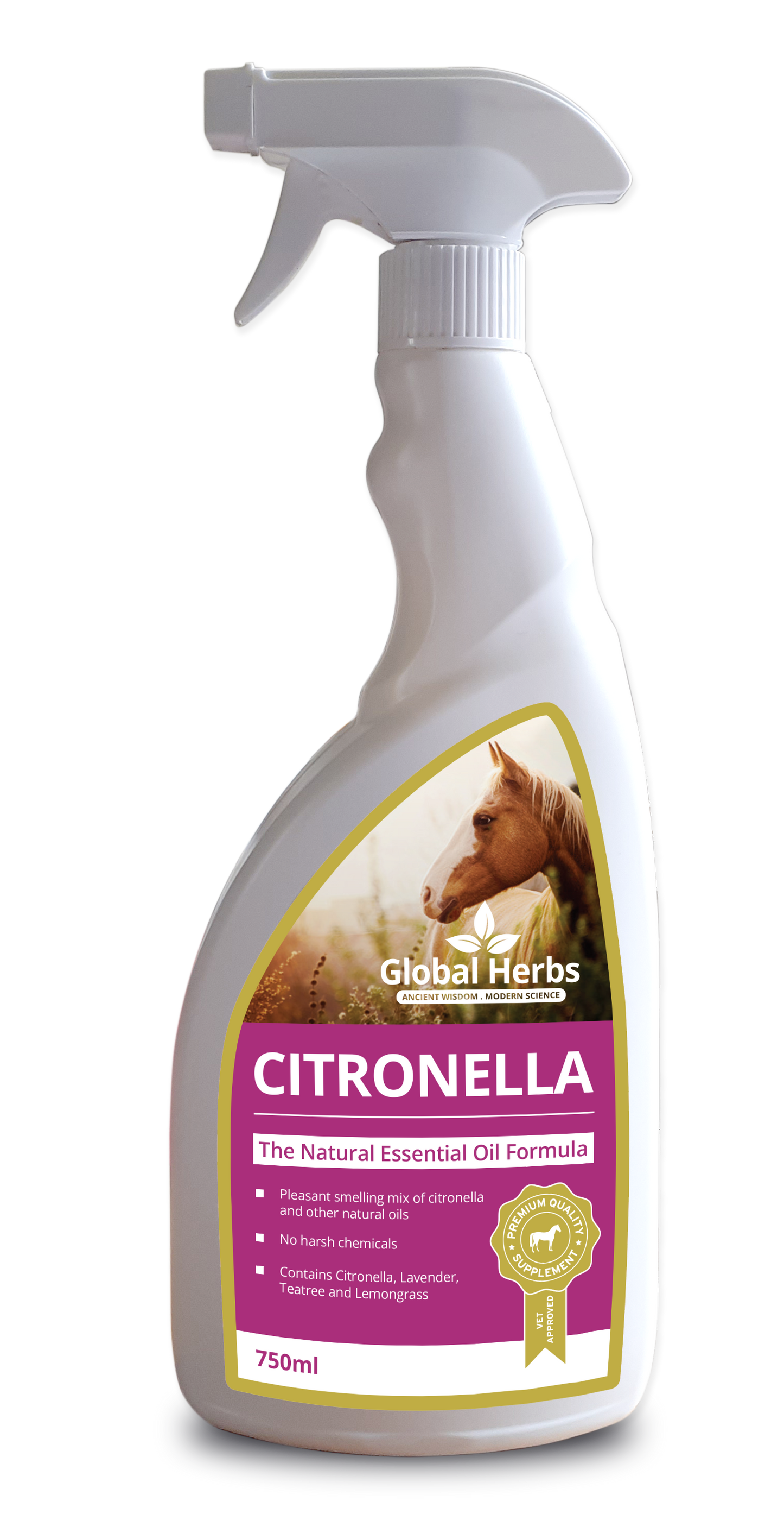 Global H Citronella Spray 750 ml