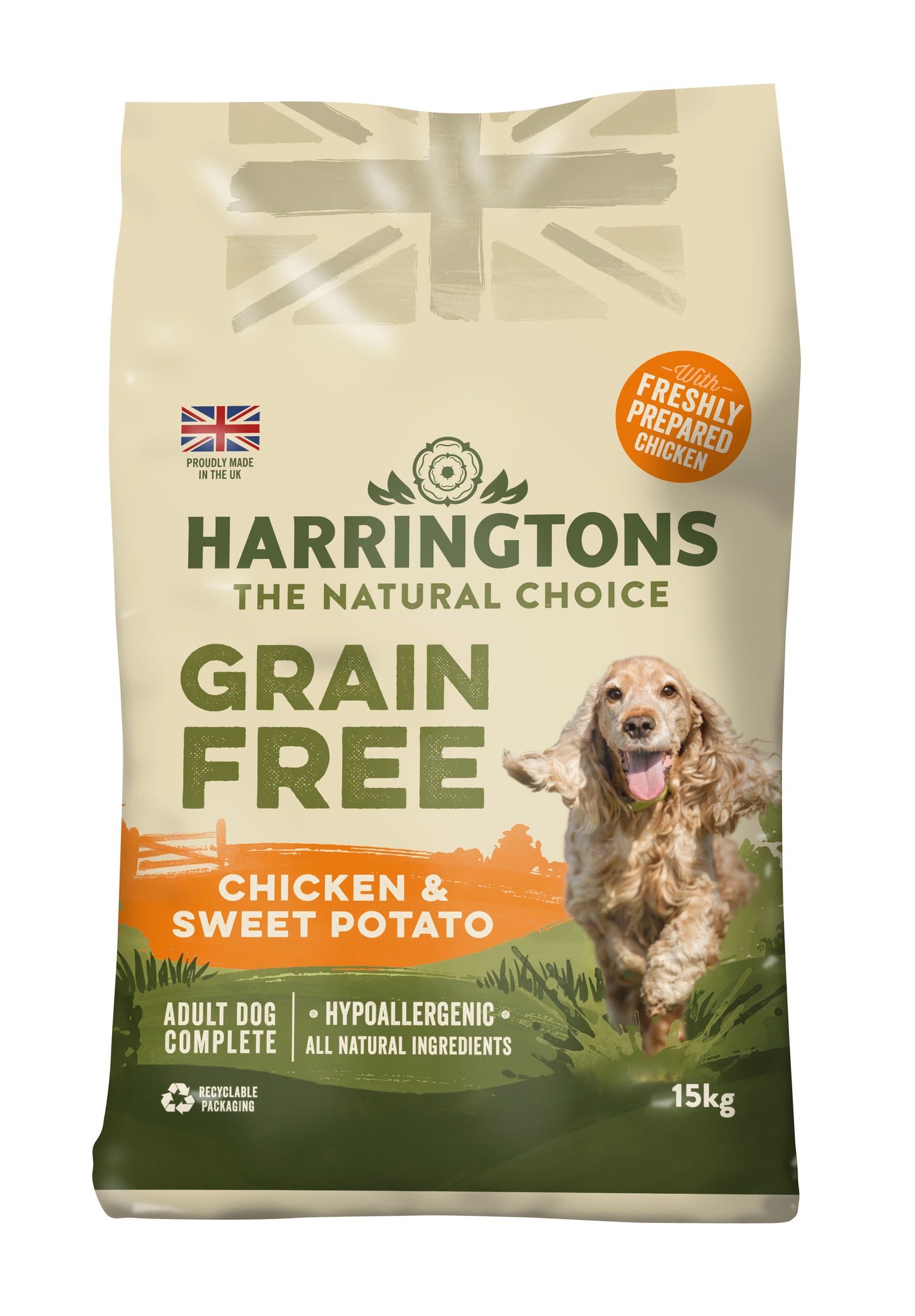 Harringtons Dog Grain Free Chicken 15 kg