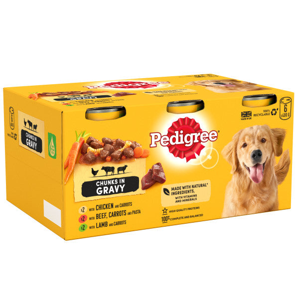 Pedigree Tins C Casseroles CIG 4x6x400g