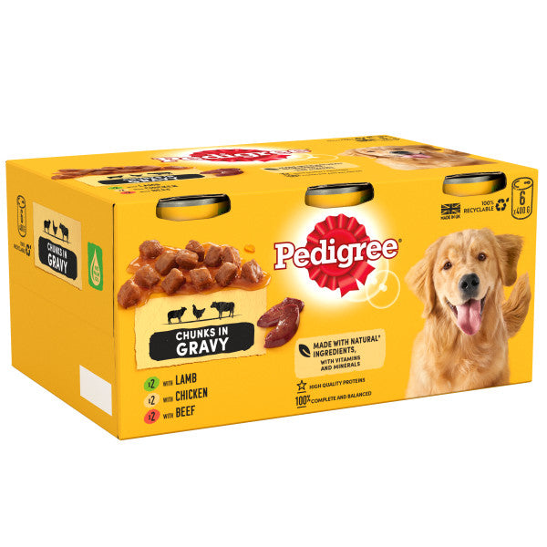 Pedigree Tins Mixed CIG 4x6x400g