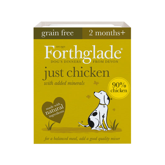 Forthglade Adult Just GF Chicken 18x395g