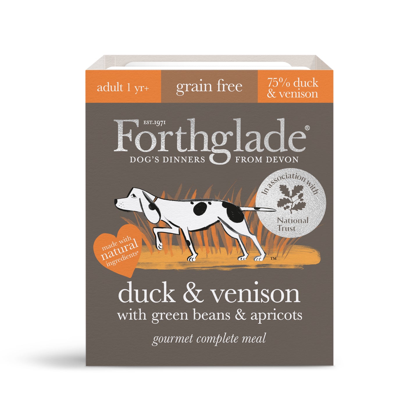 Forthglade Adlt Gourmet GF Dck&Vn 7x395g