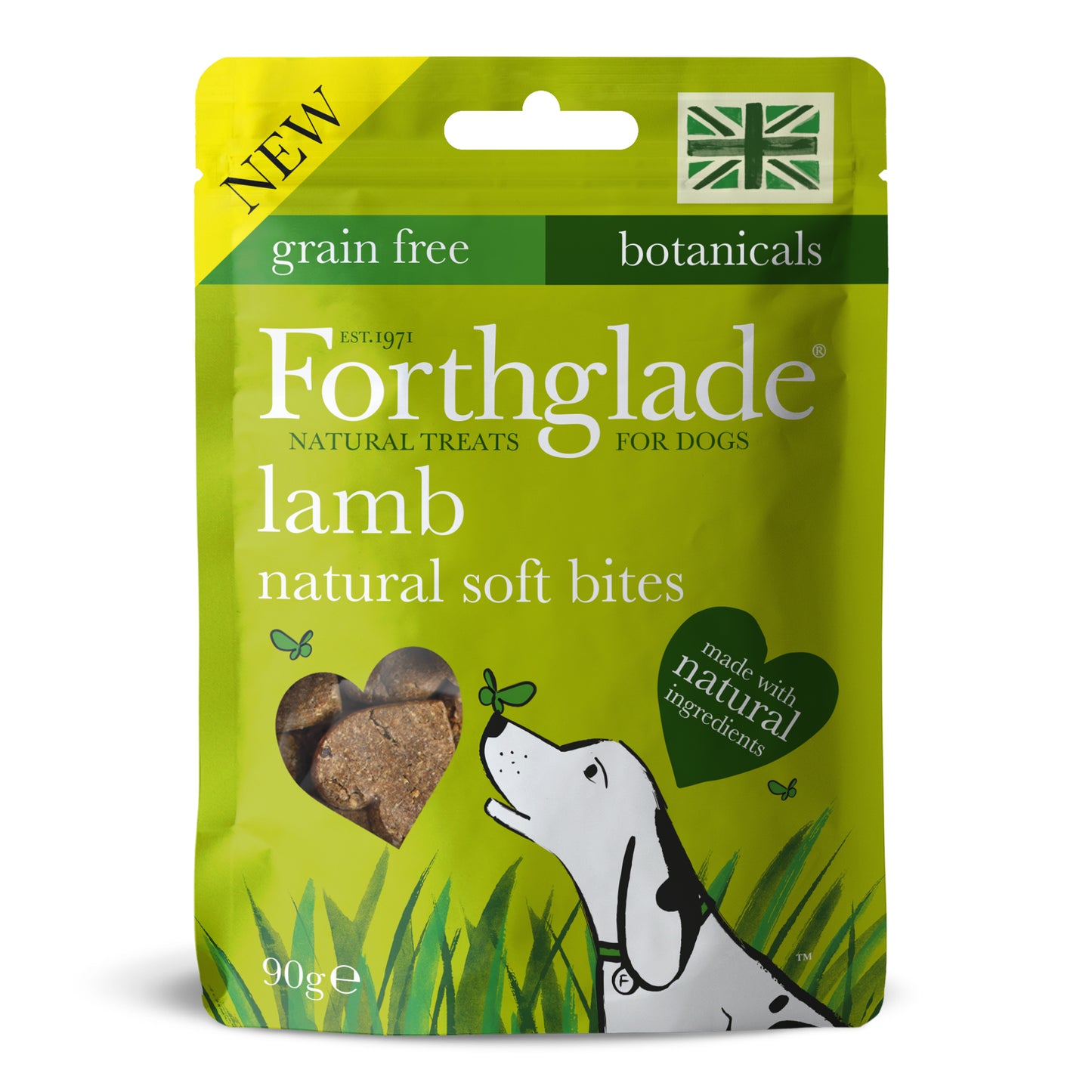 Forthglade Nat Soft Bite Treat Lamb8x90g