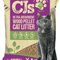 CJs Ultra Absorb Cat Litter Pellets 30 L