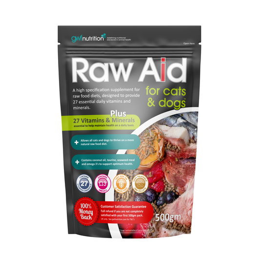 Growell Feeds Raw Aid for Cats&Dogs 500g