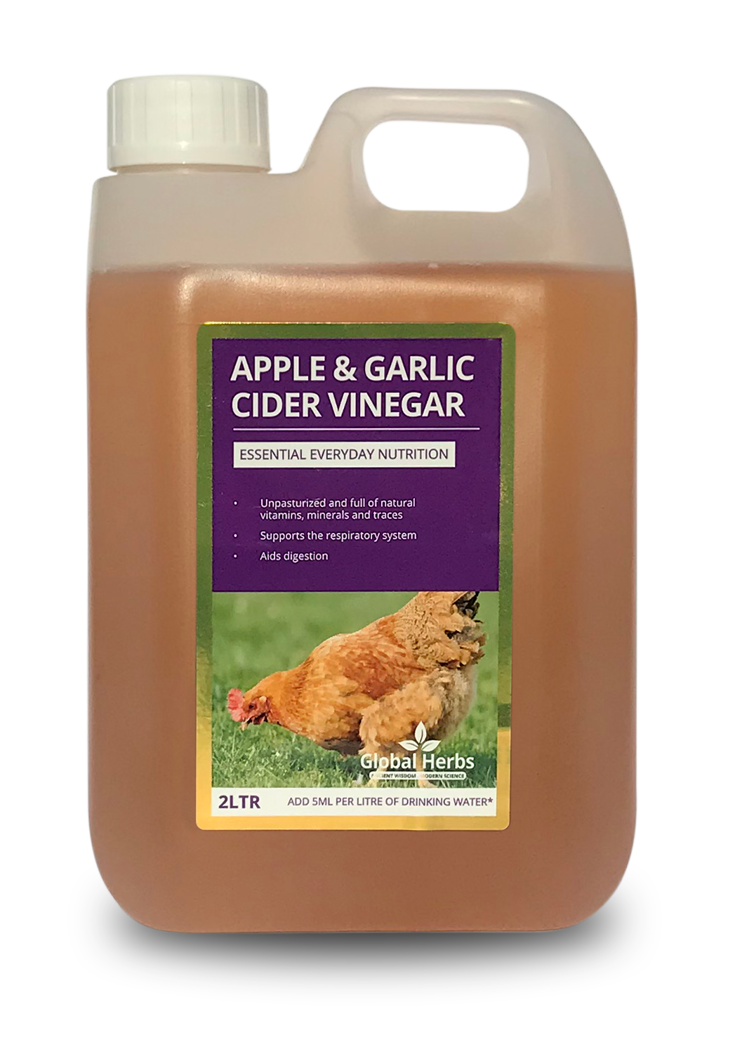 Global H Apple&Garl Cider Vinegar(C) 2L