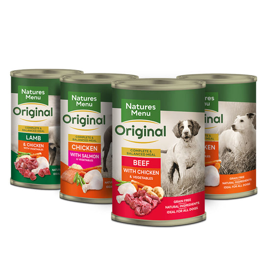 N/Menu Dog Tins Multipack 12x400g