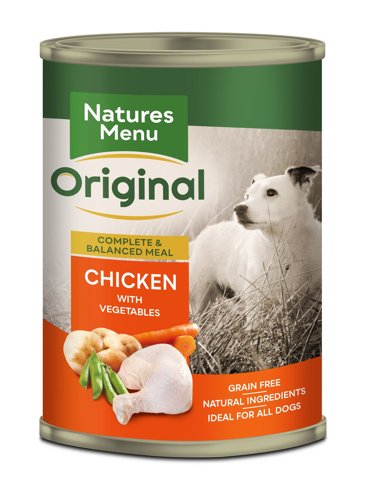 N/Menu Dog Tins Chicken & Veg 12x400g