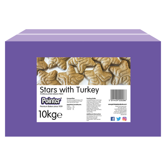 Pointer Stars with Turkey 10 kg