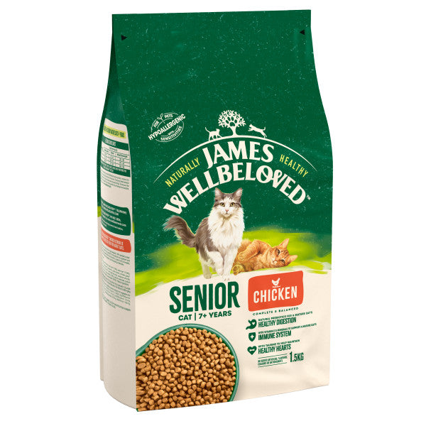 JW Cat Senior Chicken 1.5 kg