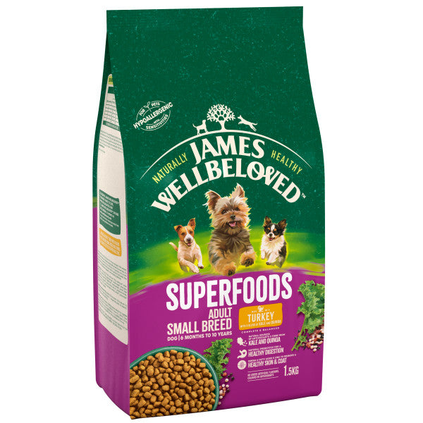 JW Dog Adult Small Supfoods Trk 1.5 kg