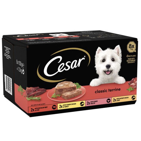 Cesar Tray Classic Terrine Mix 3x8x150g