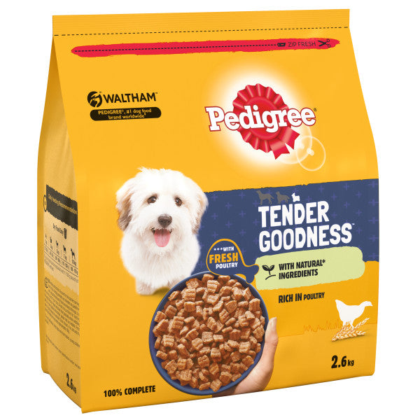 Pedigree Adlt T Goodness Smll Ch 3x2.6kg