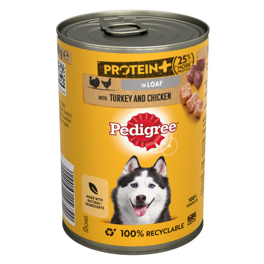 Pedigree Tins Prot +Tky&Chk 12x400g Tray