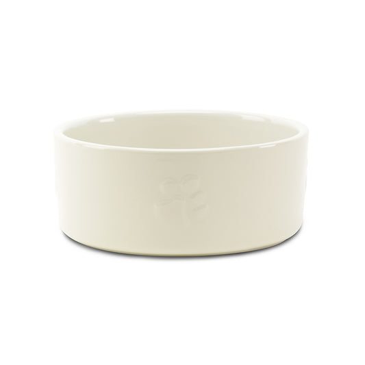 Scruffs Icon Cream Food Bowl 19cm