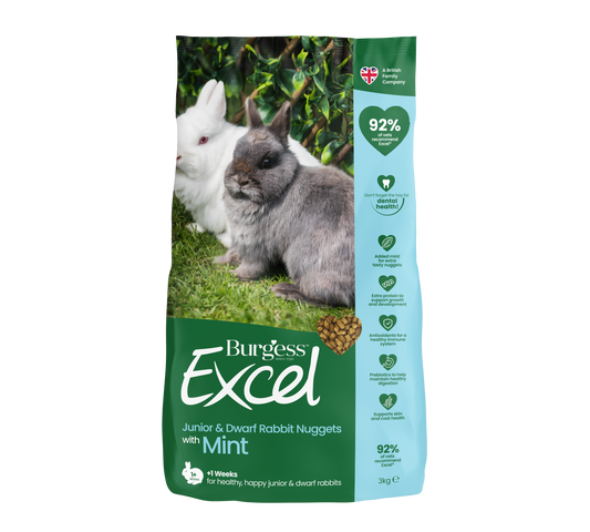 Burgess Excel Rabbit Junior & Dwarf 3 kg